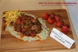 11. 2017 Yılı Turizm Haftası 2. Yöresel Ev Yemekleri Yarışması (Etliler Kategorisi İkincisi Beğendili Dana Kavurma, Emre Erdinç).JPG